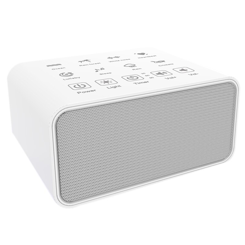 8 Sound White Noise Machine,Sleep Sound Machine for Sleeping,8 Soothing Sounds,White Noise Machine for Office Privacy,Pl