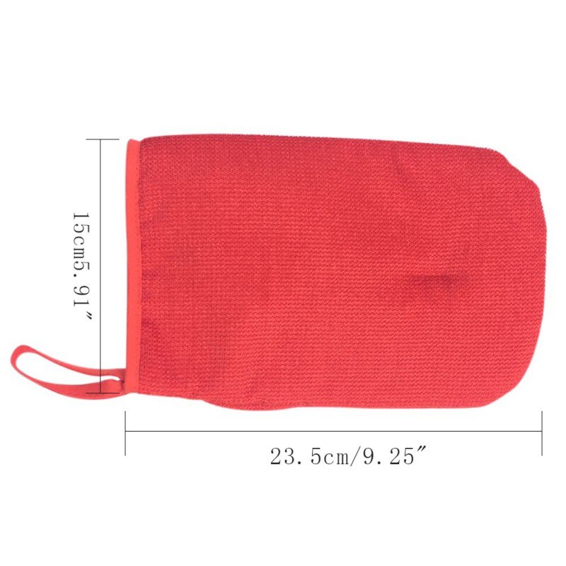 Rubberen handschoen voor het verwijderen van dierenharen, voor honden, paarden en katten, voor het wassen en masseren van dieren, voor het reinigen van katten, voor het verzorgen van dierenharen en voor het wassen van dieren.: 24 x 15cm doek