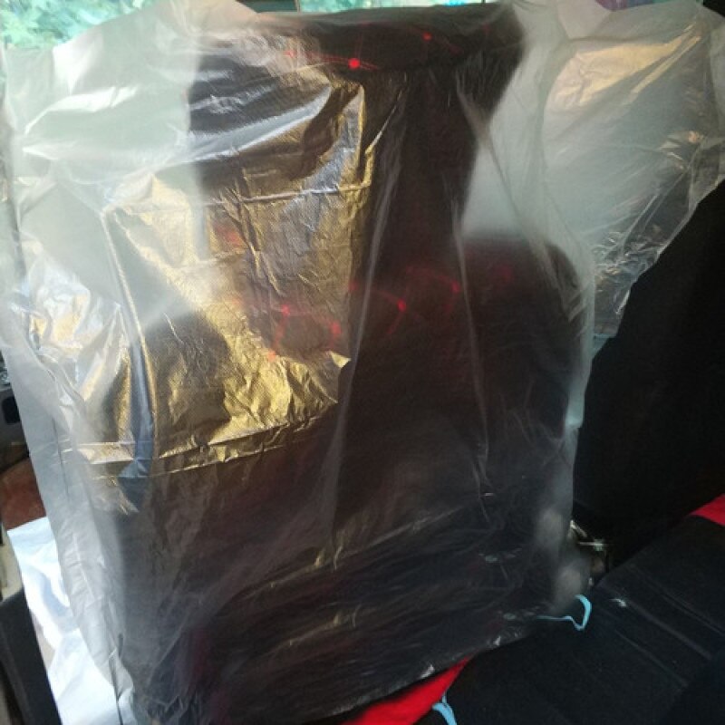 Disposable Plastic Car Seat Covers Protective Covers for Beauty Repair Waterproof Universal 50/100 Pieces