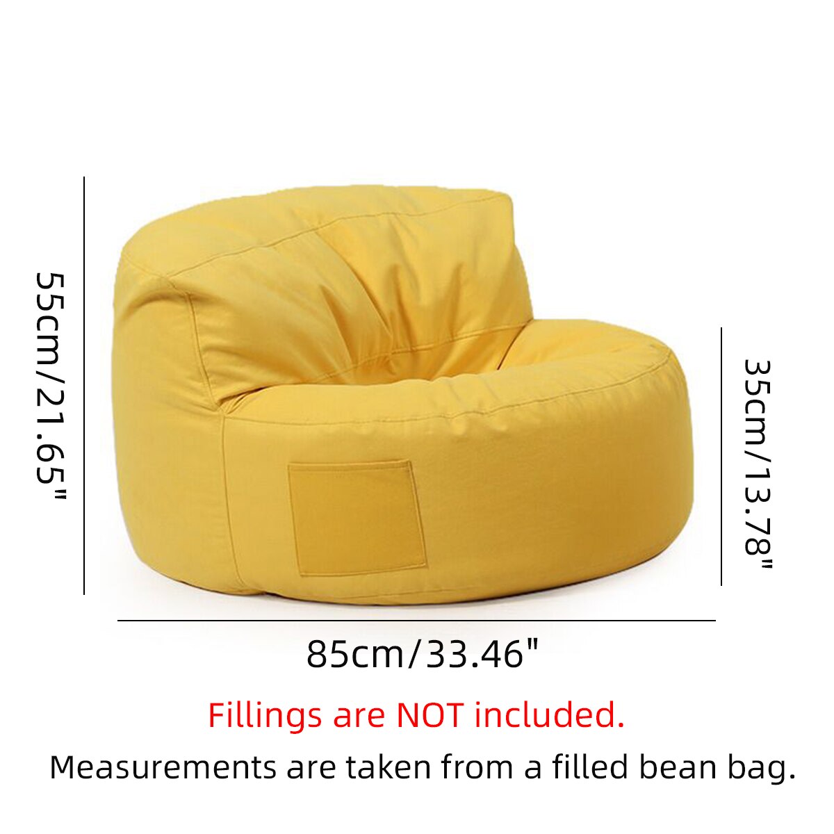 Comfortabele Bean Bag Lui Banken Cover Stoelen Zonder Filler Linnen Doek Bean-Bag Lounger Seat Poef Bladerdeeg Couch Tatami woonkamer