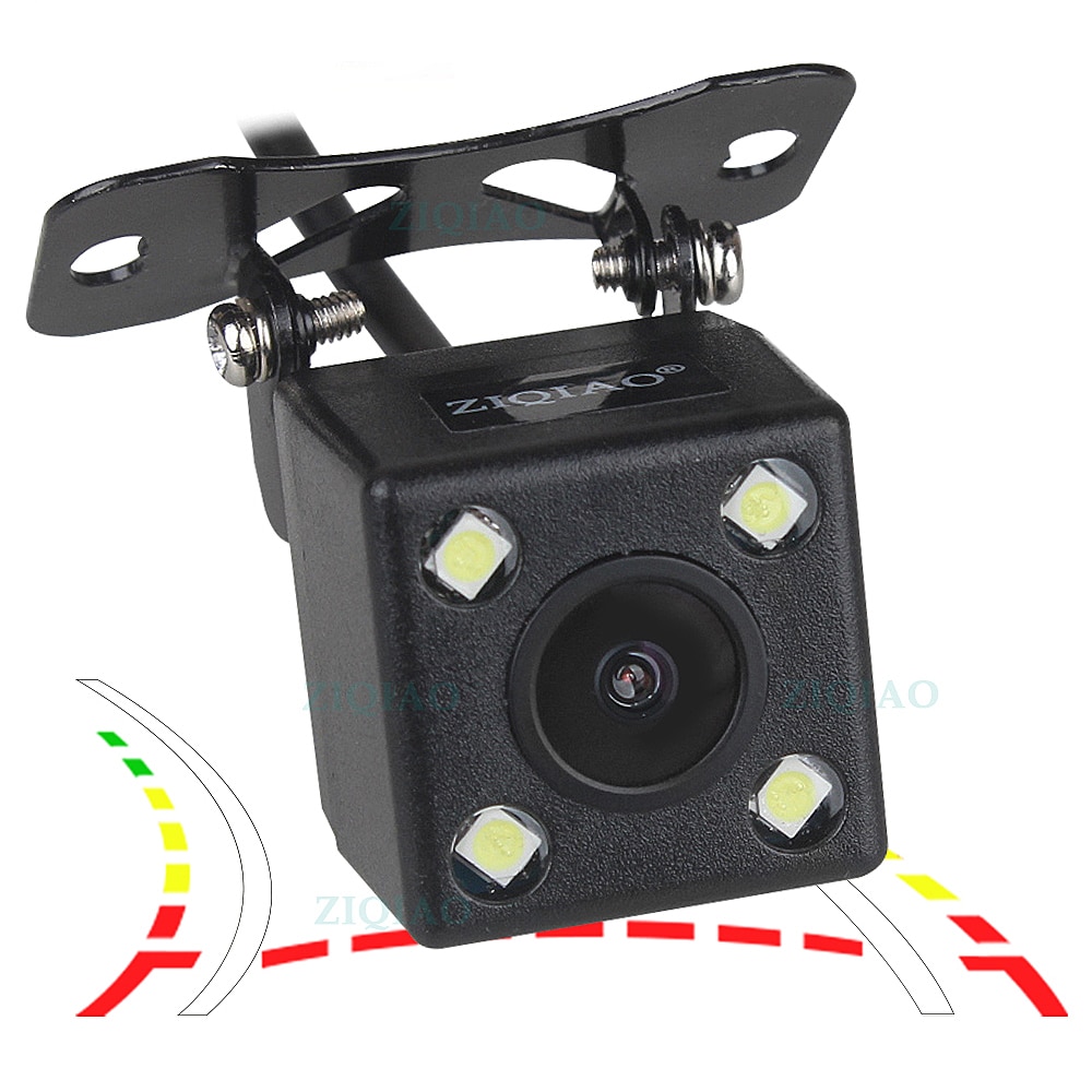 Ziqiao bilparkering backkamera hd universell dynamisk bana guide linje backkamera  hs069
