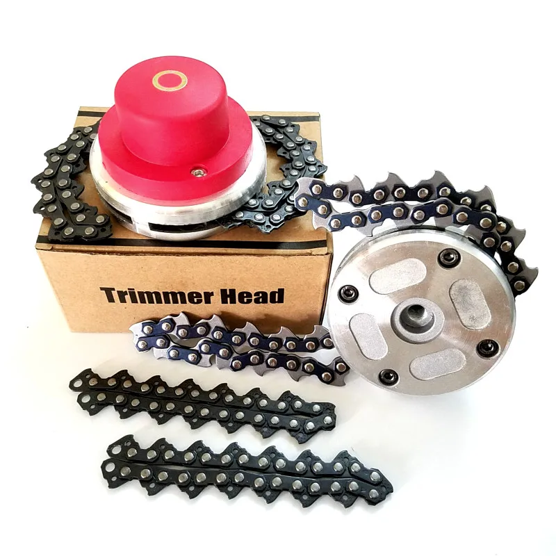 Kette Gras Trimmer Kopf Trimmer Rasenmäher Freischneider für Garten Gras Cutter Ersatzteile Werkzeuge für Trimmer Garten Werkzeuge