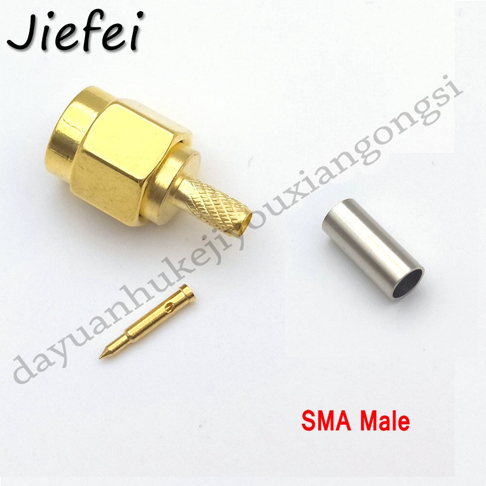 5/10 STUKS RF Connector Sma Stekker/RP-SMA Mannelijke Jack Crimp (RG58 LMR195 RG142 RG400 RG223) of (RG174 RG316 LMR100) kabel: RG316 SMA Male / 5 PCS