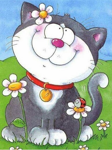 Diamant schilderij Cartoon Chubby Varken Diamanten Kruissteek Volledige boren Ronde boor: Army Green / 45x60cm