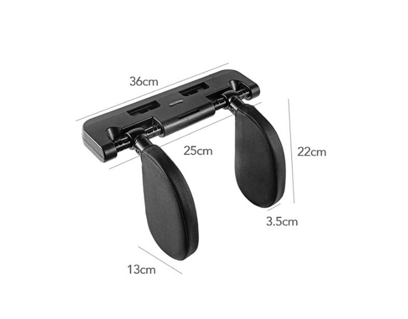 Car Headrest Seat sleeping pillow Car accessories for Skoda Octavia A2 A5 A7 Fabia Rapid Superb Yeti Roomster