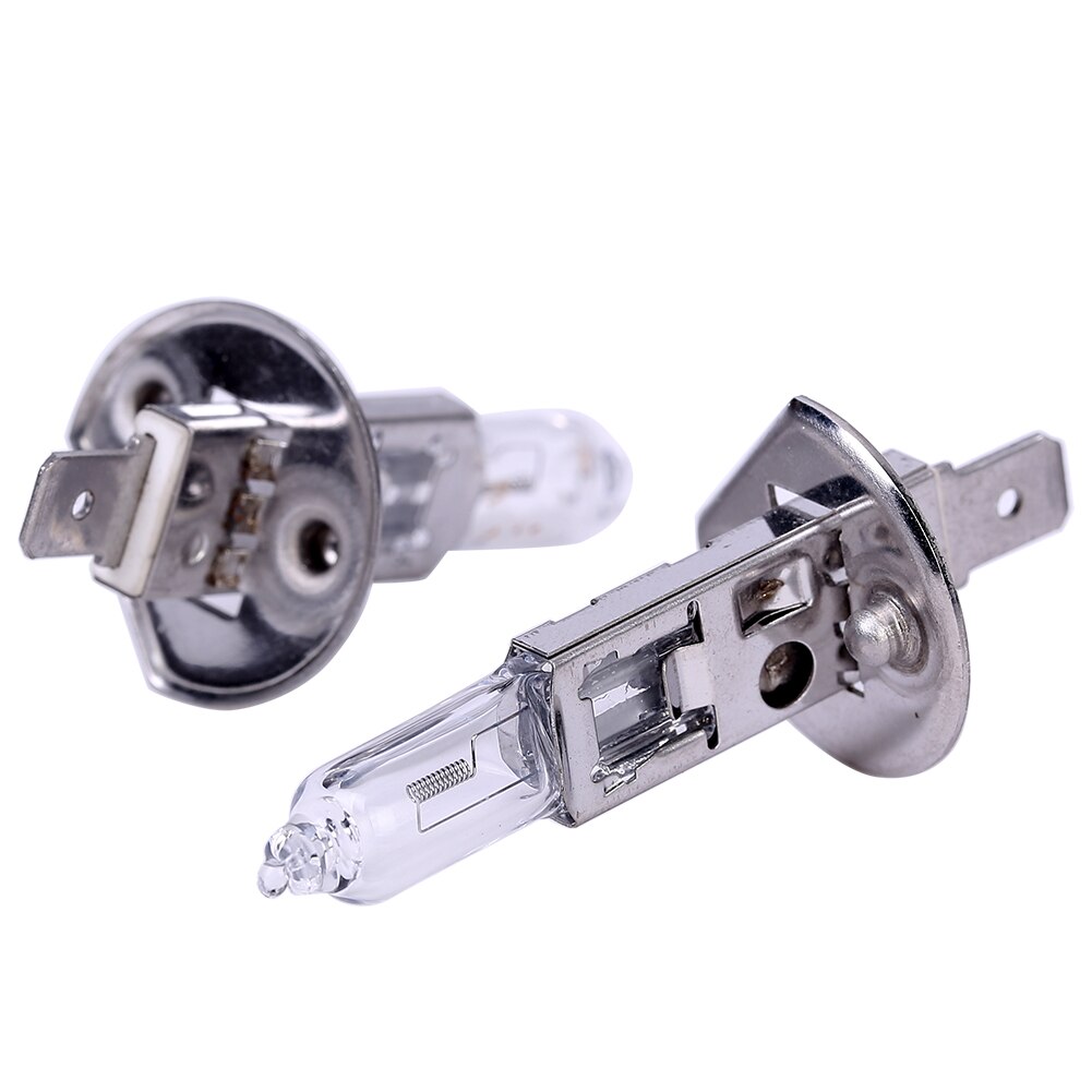 4pcs H1 Halogen Bulb White 12V 55W 4500K Clear Glass Car HeadLight Auto Light XENON Fog Lamp Car Lamps: Default Title