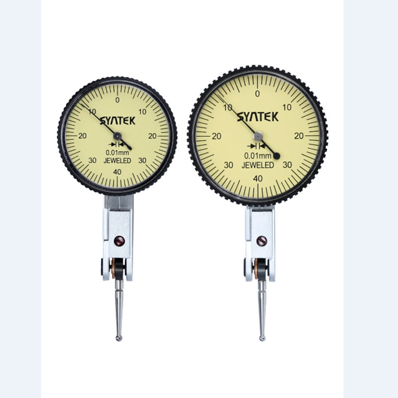 Dial Indicator 0.01mm Shockproof Analog Dial Lever Test 0-0.8mm Dial Gauge Indicator Micrometer Measure Tools Diameter 39.5mm