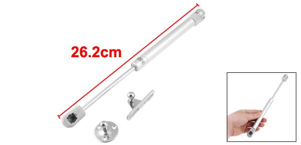 UXCELL Silver Tone Gray 100N Load High Pressure Compressed Gas Spring Strut 10Kg