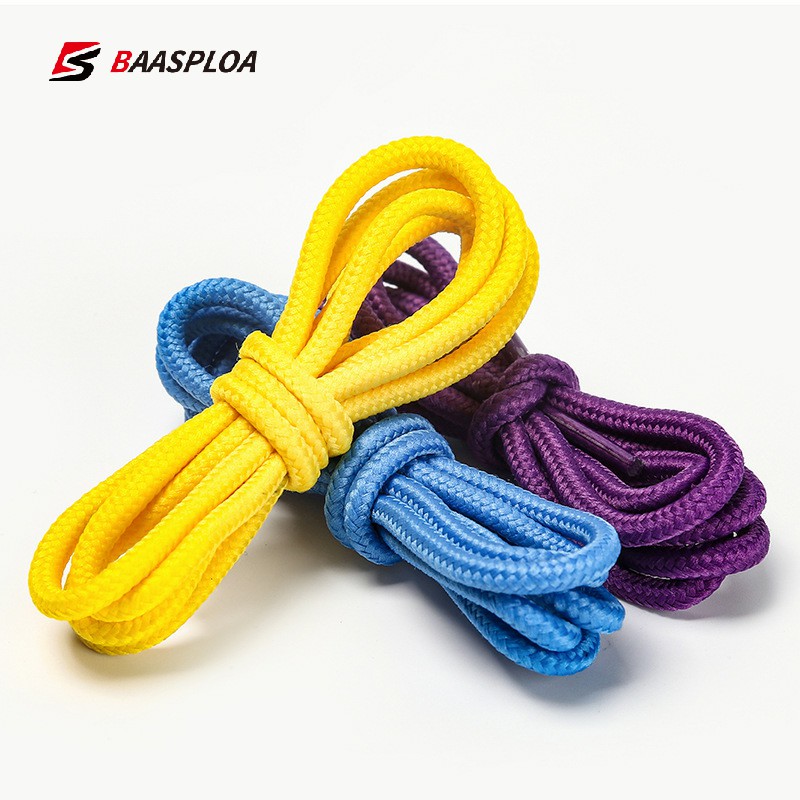Cordones redondos para zapatos Unisex, cordones largos para botas, zapatillas, varios colores, 1 par