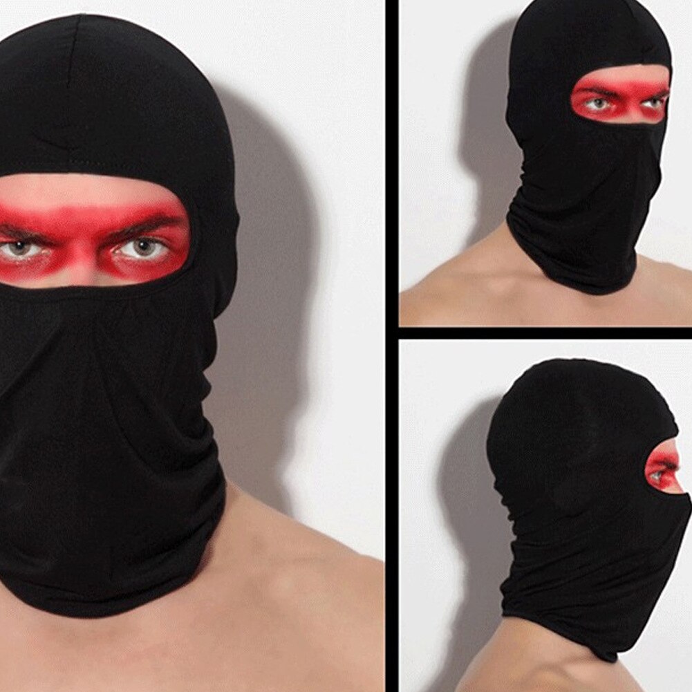 Cycling Face Mask Ski Neck Protecting Outdoor Balaclava Full Face Mask Ultra Thin Breathable Windproof