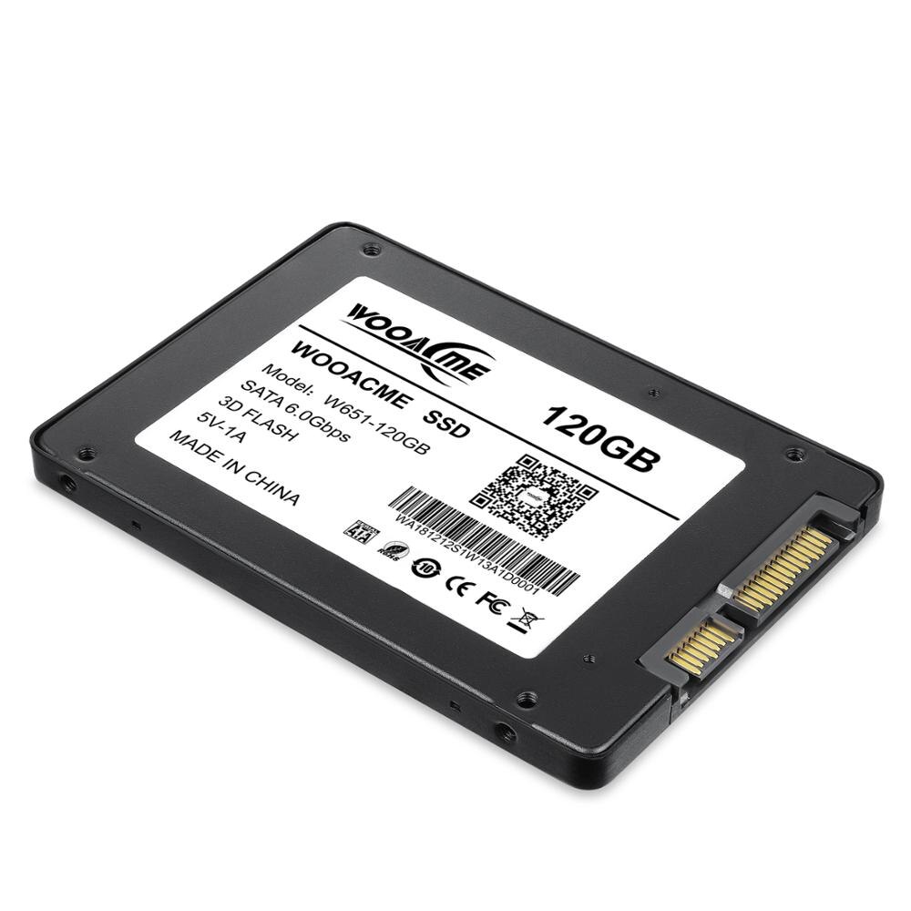 Wooacme W651 SSD 30GB 60GB 120GB 240GB 480GB 960GB 128GB 256GB 2,5 pulgadas SATA III SSD Notebook PC interna de unidad de estado sólido