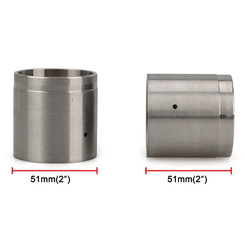 New4Pcs 1.98Inch Trailer Bearing Stainless Steel Boat Trailer Bearing Buddy with Protective Cover