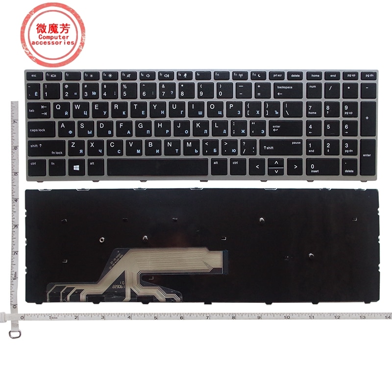 Russische Laptop Toetsenbord Voor Hp Probook 450 G5 455 G5 470 G5 Ru Toetsenbord