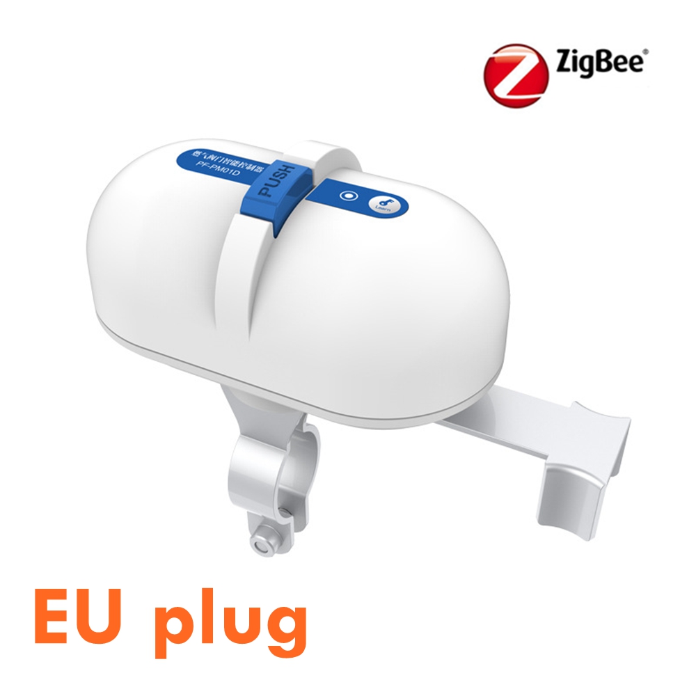 Tuya Smart WiFi Zigbee válvula de agua grifo jardín controlador de aspersor sincronización Control de voz válvula inteligente de Gas para Alexa Google: Beige
