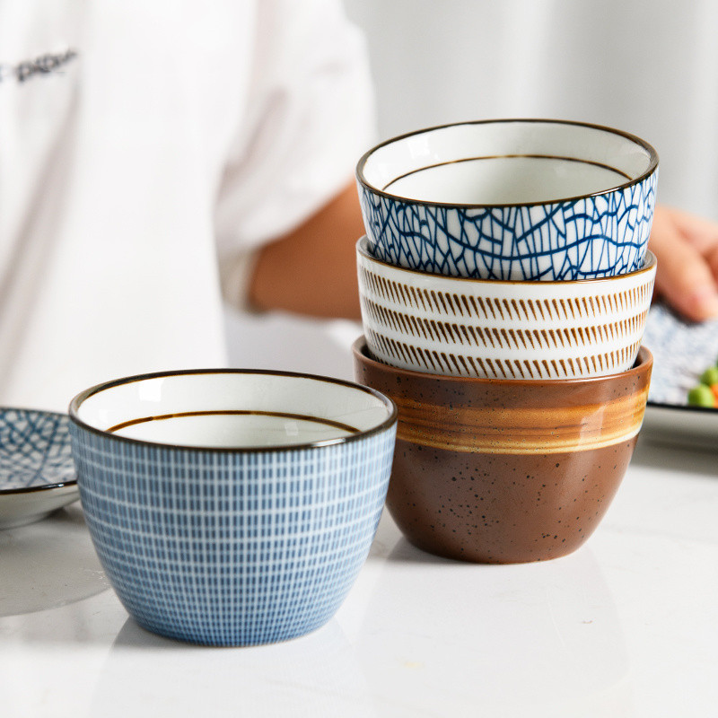 Retro te kop 150ml vintage stil håndlavet glasur høj temperatur fyring keramisk vand kop kaffe porcelæn te skål