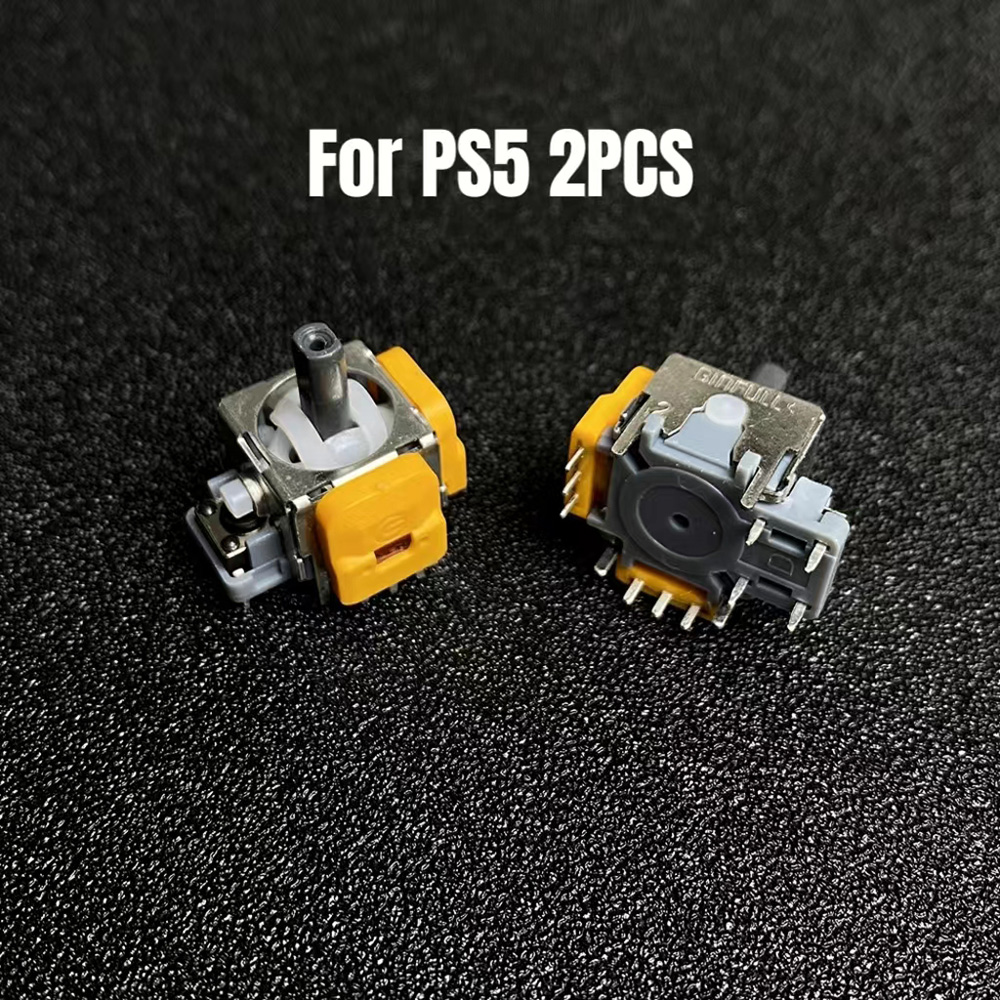 2Stck Halle Wirkung Joystick Ersatz 3D Analog Stock Sensor Modul für Ps4 Ps5 Schalter Profi Xbox eins Regler Reparatur: Blau