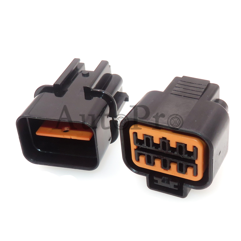 Conjunto de conector automático de 8 orificios, PB625-08027, Faro de automóvil, enchufe de Cable eléctrico, PB621-08020, 1 Juego