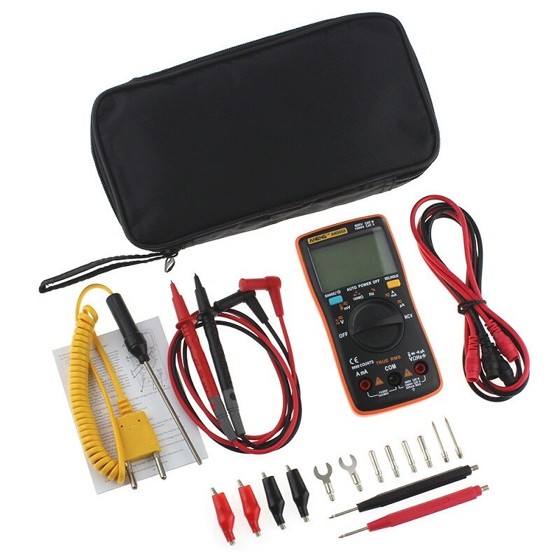 ANENG AN8009 AutoRange Digital Multimeter NCV Ohmm... – Grandado