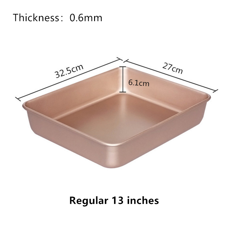 Stainless Steel Food Storage Trays Rectangle Steamed Sausage Fruit Pans Water Bread Kitchen Baking Shallow Dish Serving Plate: Clear