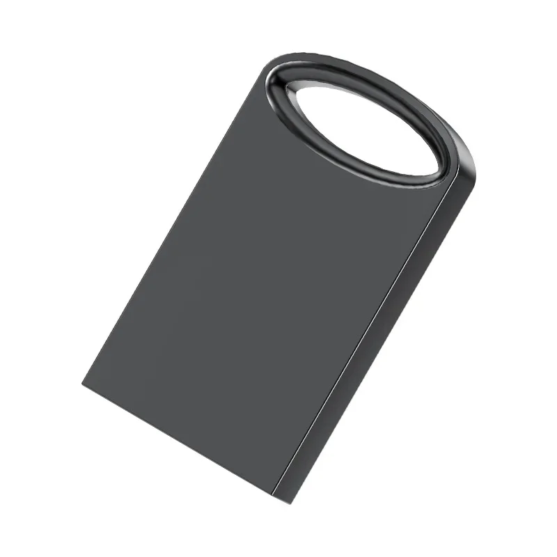 Mini gelb Metall USB-Flash-Laufwerk 8g 16g Pen-Laufwerk 32GB Hochgeschwindigkeits-Memory-Stick u Disk 64g Pen drive 2,0 Memoria USB neuen Geschenks chl üssel: Black / 8GB
