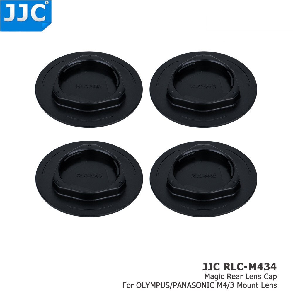 JJC Magic Rear Lens Cap Fast Conveniently Changes Camera Lens Save Time Lens Body Protector for Canon Nikon Sony Olympus etc.: RLCM434