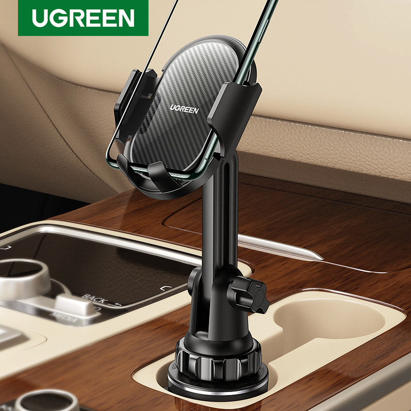 UGREEN Car Cup Phone Holder for Mobile Phone Stand in Car Phone Holder Stand for iPhone 16 15 Pro Max Xiaomi Huawei Phone Stand