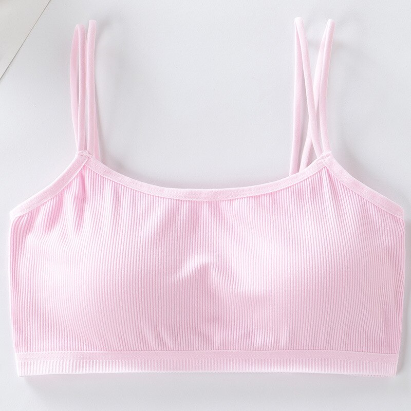 Teen Bra Undies Crop Tops for Teens Girl Underwear Sport Small Vest Topic 8-16Y Adolescente Kids Lingerie XS Teenager Undercloth