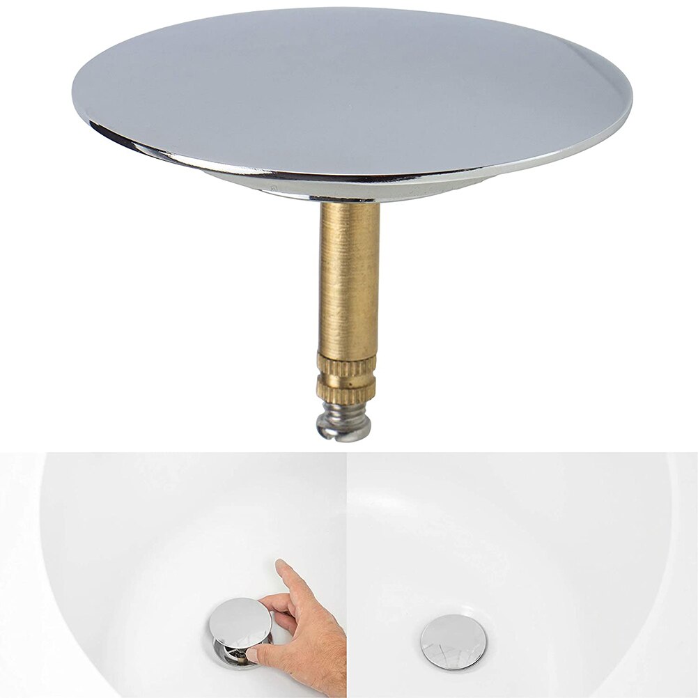72Mm Bad Filter Gootsteen Stop Badkamer Universele Wastafel Filter Afneembare Verstelbare Handmatige Lift Drain Stopper