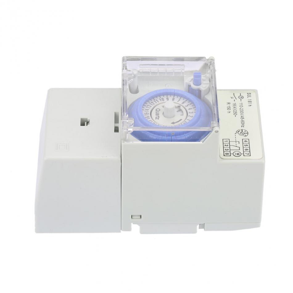 110-230v Time Switch 24 Hours Analog Mechanical Timer High Precision Auto Controller Switch Portable Timer Tester