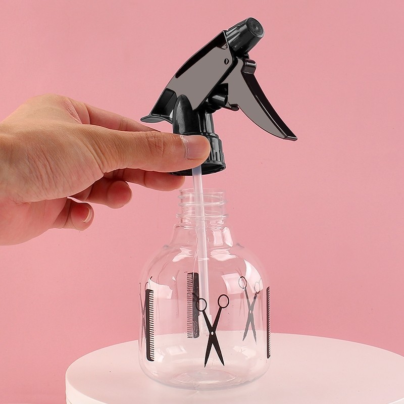 1/2 Stuks Kappers Spray Fles Water Sproeier Transparante Make-up Stijl Draagbare Plastic Spray Fles Salon Kapper Haar tool