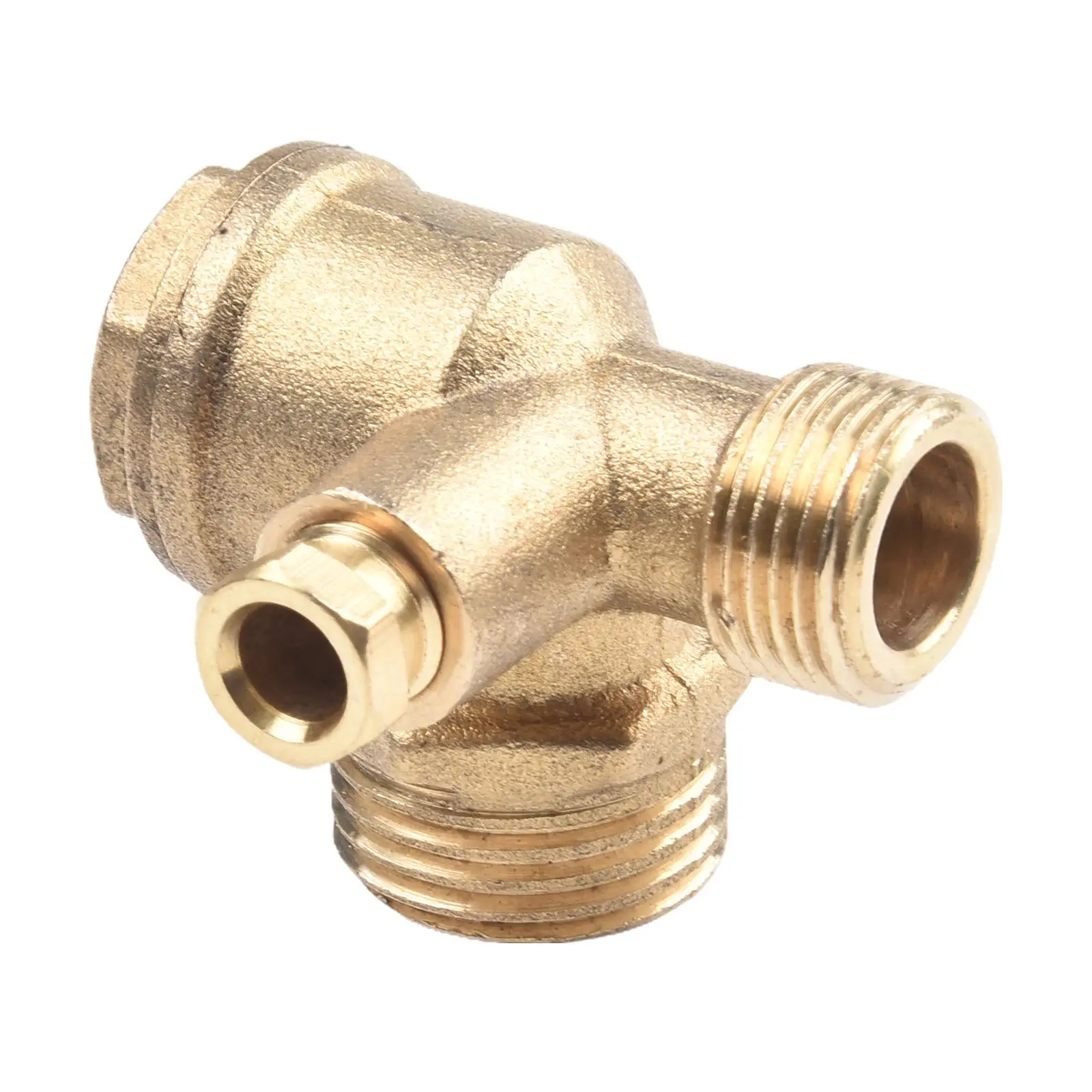 3-Port G1/2 With Cylinder Screw Check Valve Air Compressor Tank Compressor Air Pressure Check Valve
