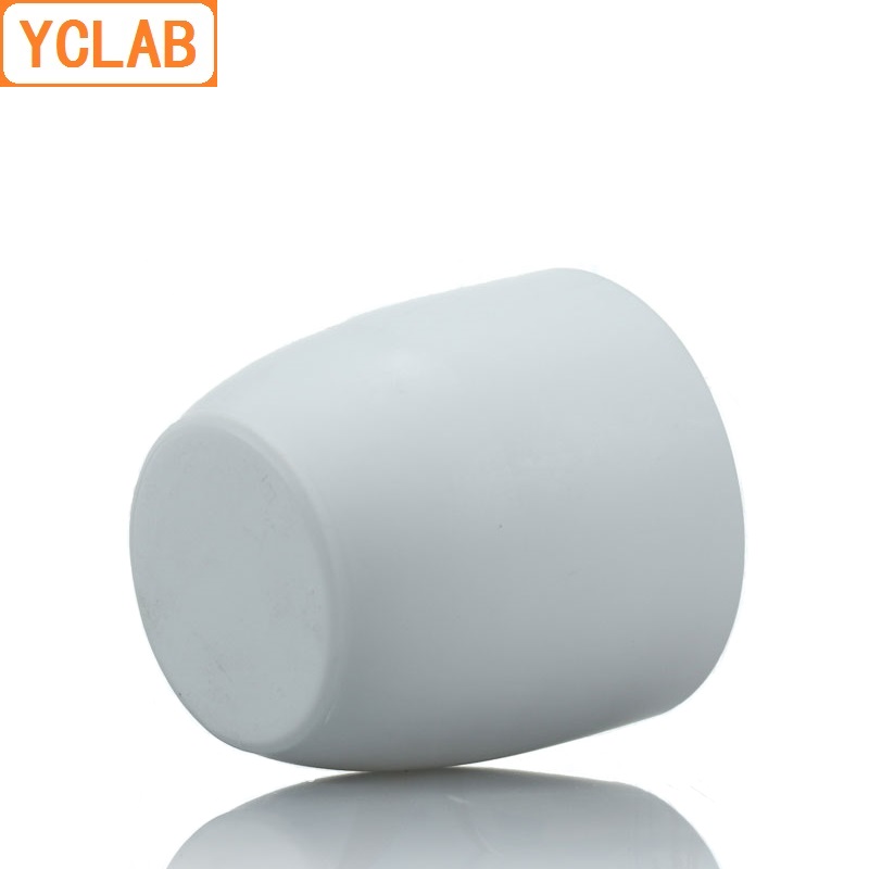 Yclab 50ml ptfe digel med låg poly tetra fluorethylen plast  f4 teflon laboratorie kemi udstyr