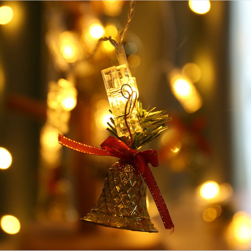 1.5 M 10 Lampada foto clip Contenitore di Batteria portato Luce di Striscia del portato Decorazione di Cerimonia Nuziale per la Casa Decorazione Del Partito Ghirlanda portato luci della stringa