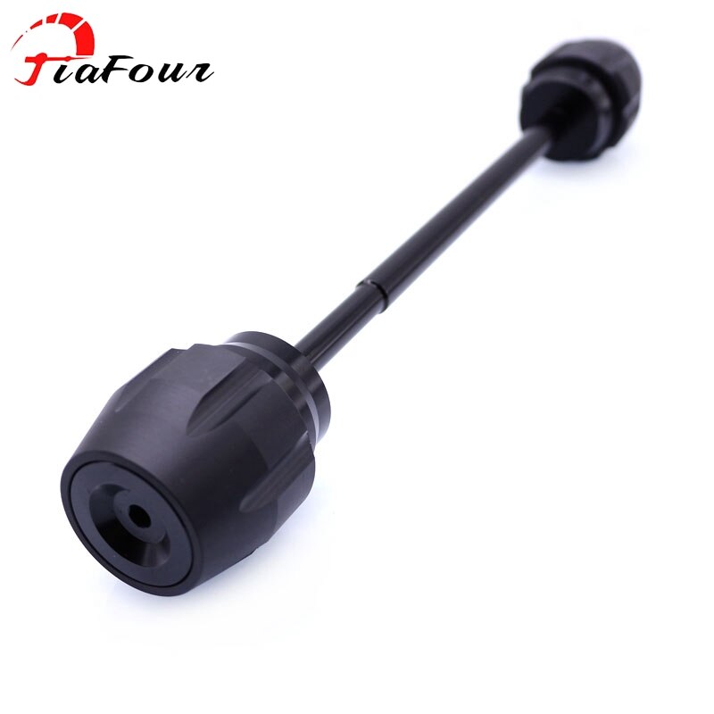Protetor de roda adequado para kawasaki z900 z, 900, 2017-2019 anos, acessórios para motocicleta, eixo frontal, garfo, batedor: Black