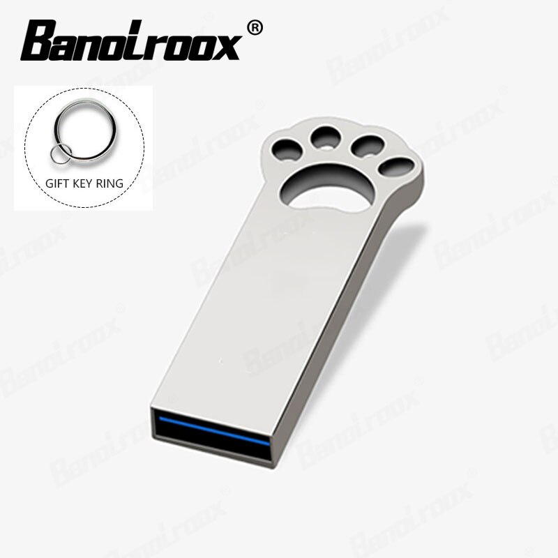 Banolroox USB 3,0-Sticks Usb-Stick 128gb флешка usb pen drive 64gb 32gb 16gb 8gb kreative metall USB 3 0 stick hohe geschwindigkeit