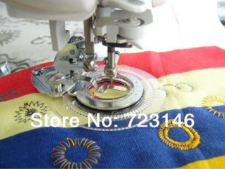 Fancy Flower Stitch 3700l/5021l Round Presser Foot for Brother Singer Janome Pfaff Viking berinta bernina elna Sewing Machine