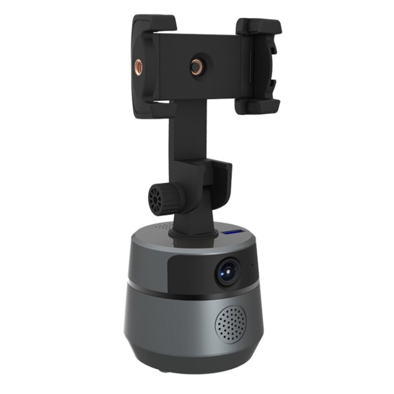 Smart Follow Gimbal Tracking automatico rotante a 360 ° per viso e oggetti, con supporto per telefono, stabilizzatore cardanico per telefono cellulare