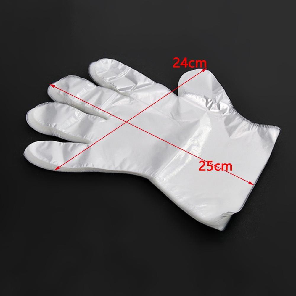 50/100 Stks/partij Wegwerp Handschoenen Eenmalige Plastic Handschoenen Bbq Handschoenen Milieuvriendelijke Pe Keuken Restaurant Party Accessoires Supp