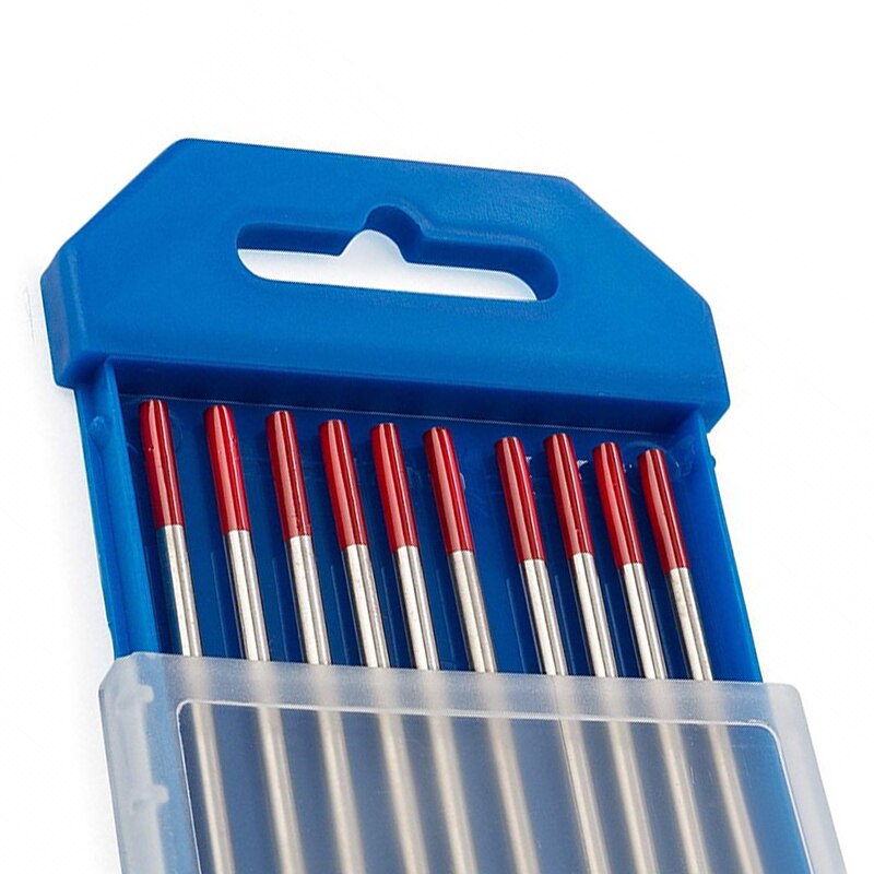 Professionelle 150mm/6 zoll Wolfram Elektroden Schweiß Elektroden 150mm 1,0 1,6 2,4mm WL20 WT20 WC20 WL15 WP: WT20-Red-Color / 1.0mm