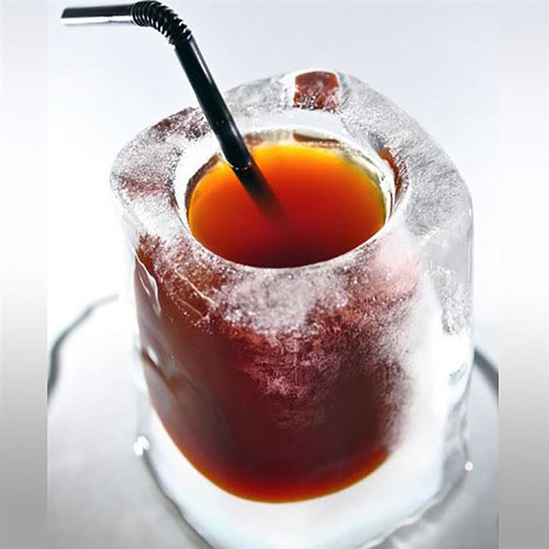4pcs Ice Cube Tray Mold Makes Shot Glasses Ice Mould Novelty Ice Tray Summer Drinking Tool Ice Shot Glass Mold