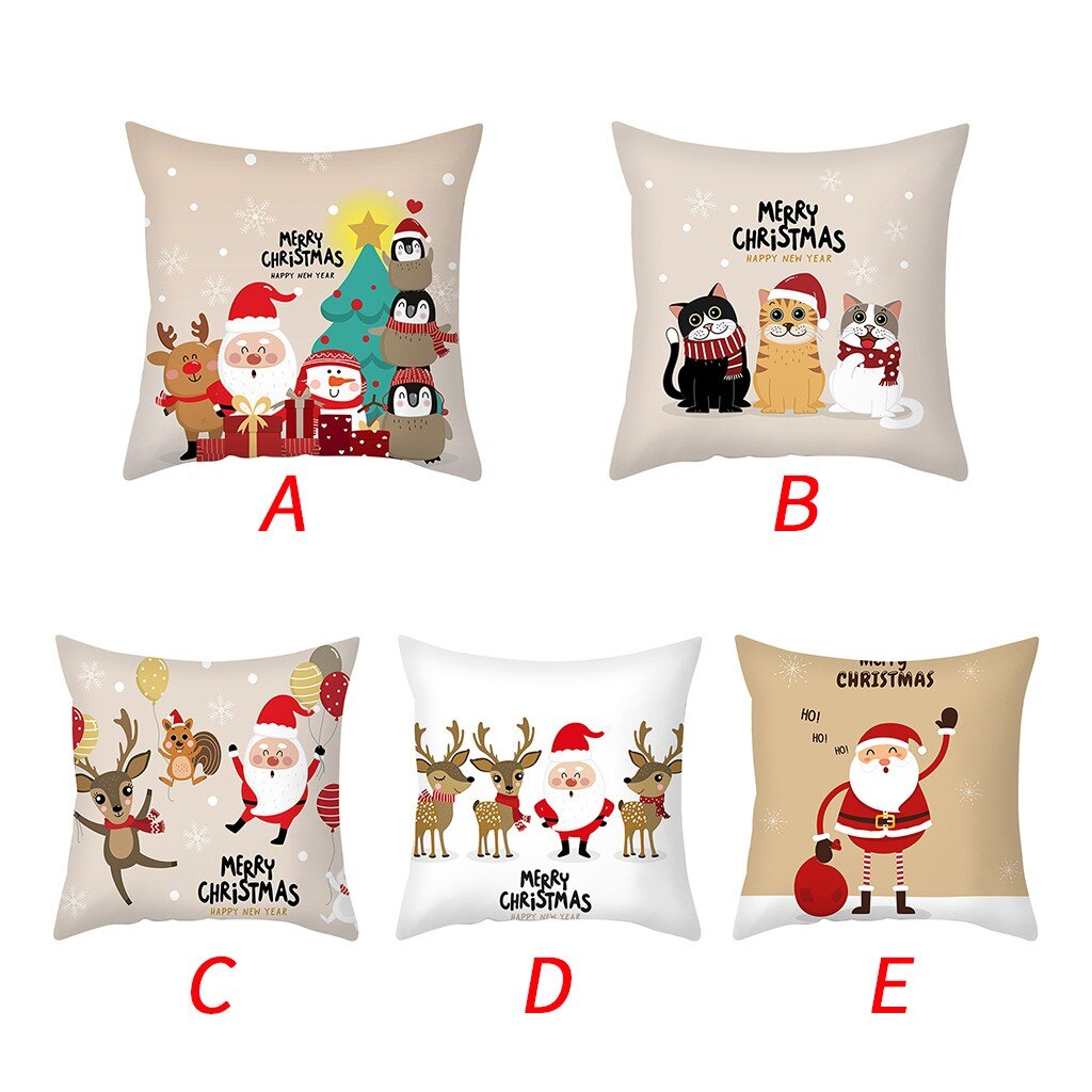 Style nordique housse de coussin noël taie d'oreiller pour salon oreillers décoratifs pour canapé Cojines Decorativos Para Sofá
