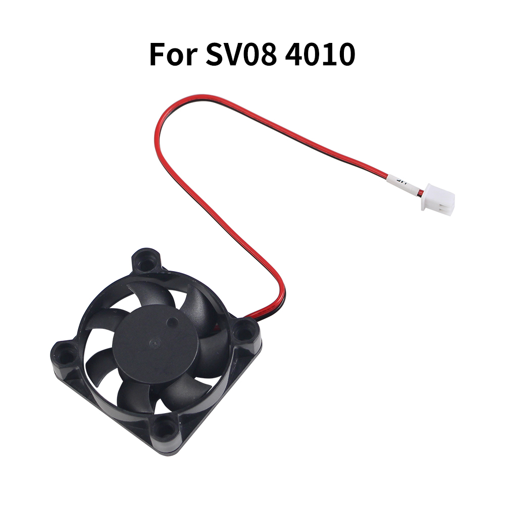 Ventilateur de refroidissement rapide et silencieux à double boule pour imprimante 3D, pour SV08 3010 4010 5020: WHITE
