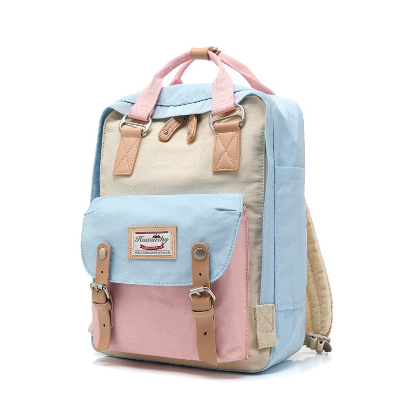 Classic Original Mochila Backpack Female Bagpack School Bags For Teenage Girls Travel Backpack Women Mochila Feminina Bolsos: D520- Color matching