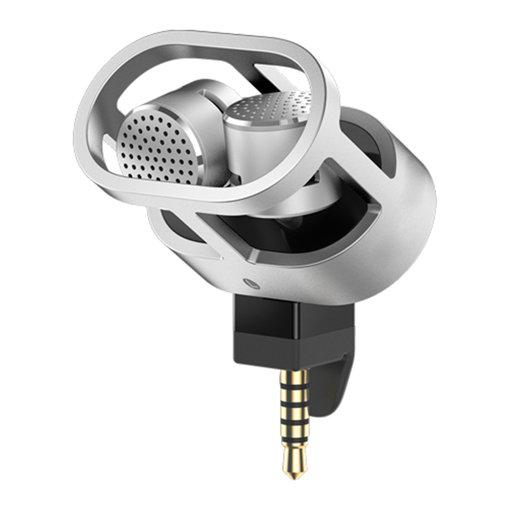 Phone Studio Interview Microphone STM10 Mini Singing Recording Microphone for Huawei for Samsung Universal Smartphones