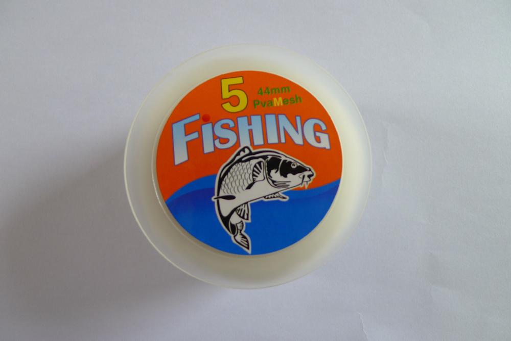 Goture PVA filet de pêche carpe pêche longue coulée filet d'appâtage 5M maille étroite instantanée fondu Net mangeoire accessoires de pêche attirail: O