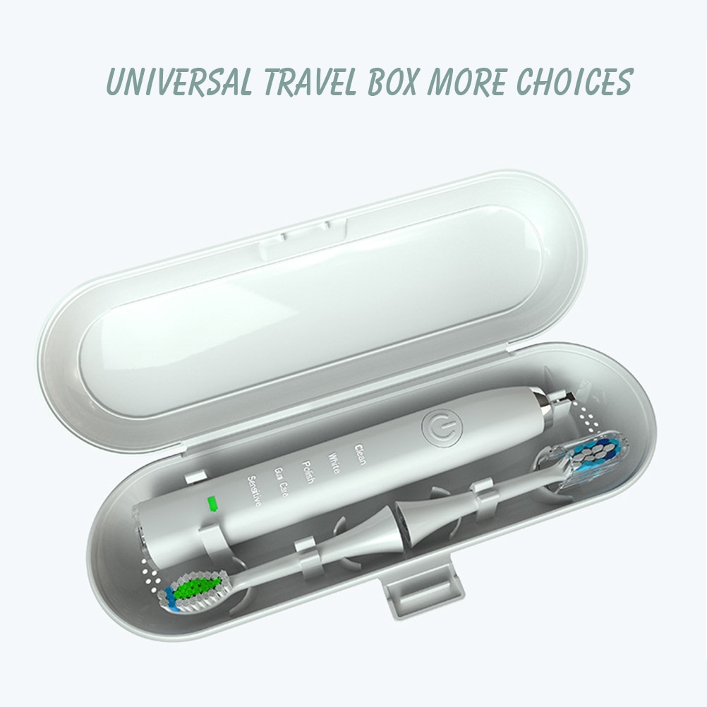 Bærbar rejseboks til elektrisk tandbørste udendørs elektrisk tandbørste beskyttelsesdæksel opbevaringsboks