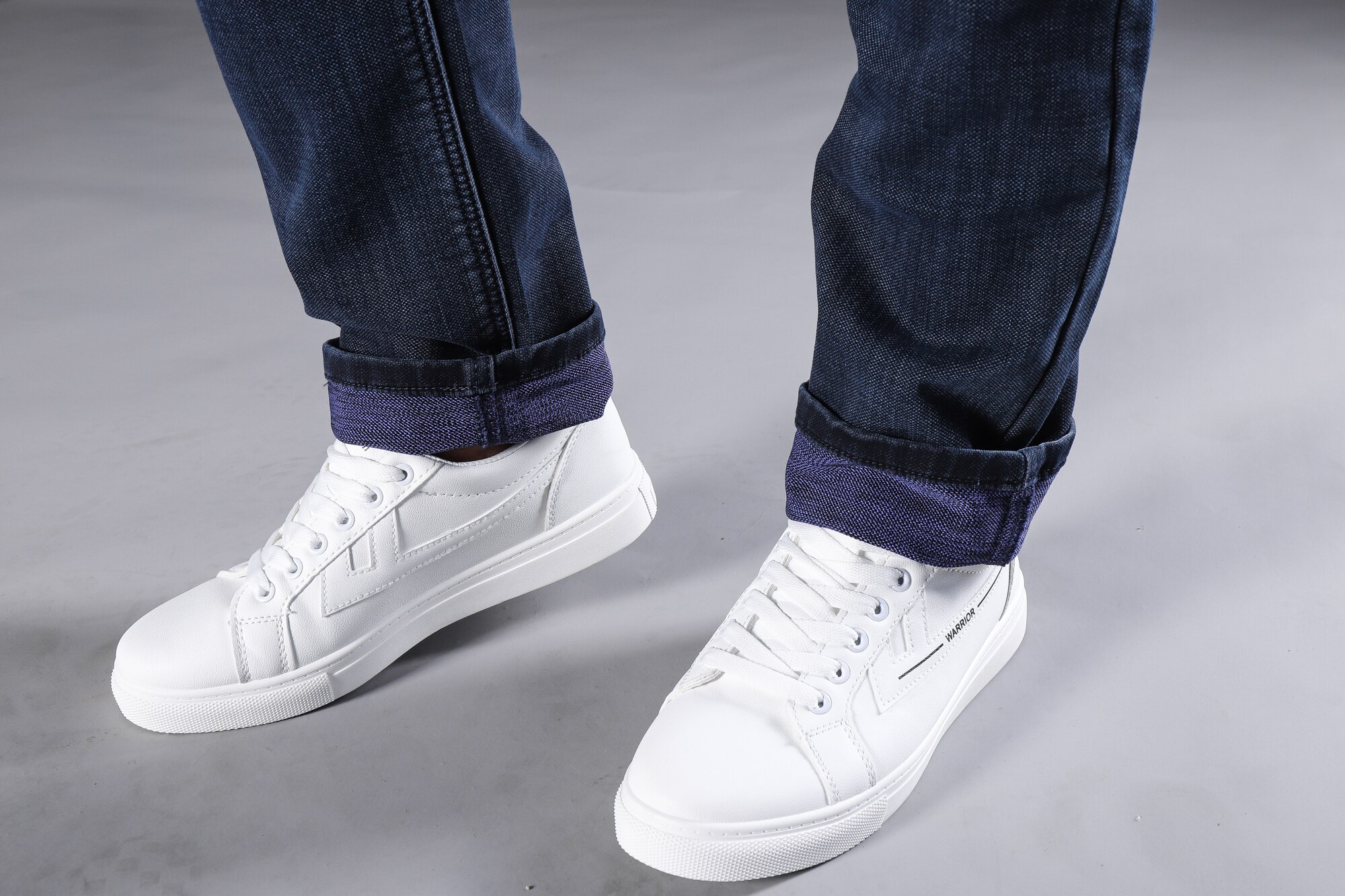 Lente Herfst Mannen Smart Jeans Business Straight Regular Blauw Stretch Denim Broek Klassieke Mannen Plus Size 29-42