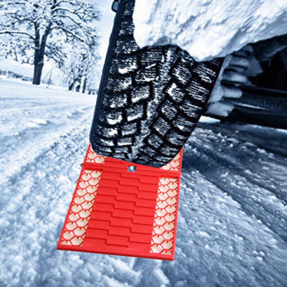 2 stk bil anti-udskridningsbræt nødredningsspor sand mudder sne trækplader escaper genopretningsspor dækstige