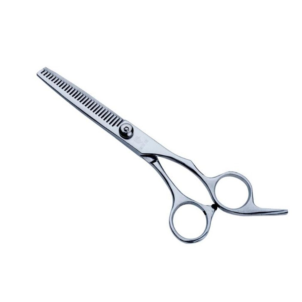 Hairdressing scissors Flat shears bangs shears scissors thinning scissors combination set Bright silver
