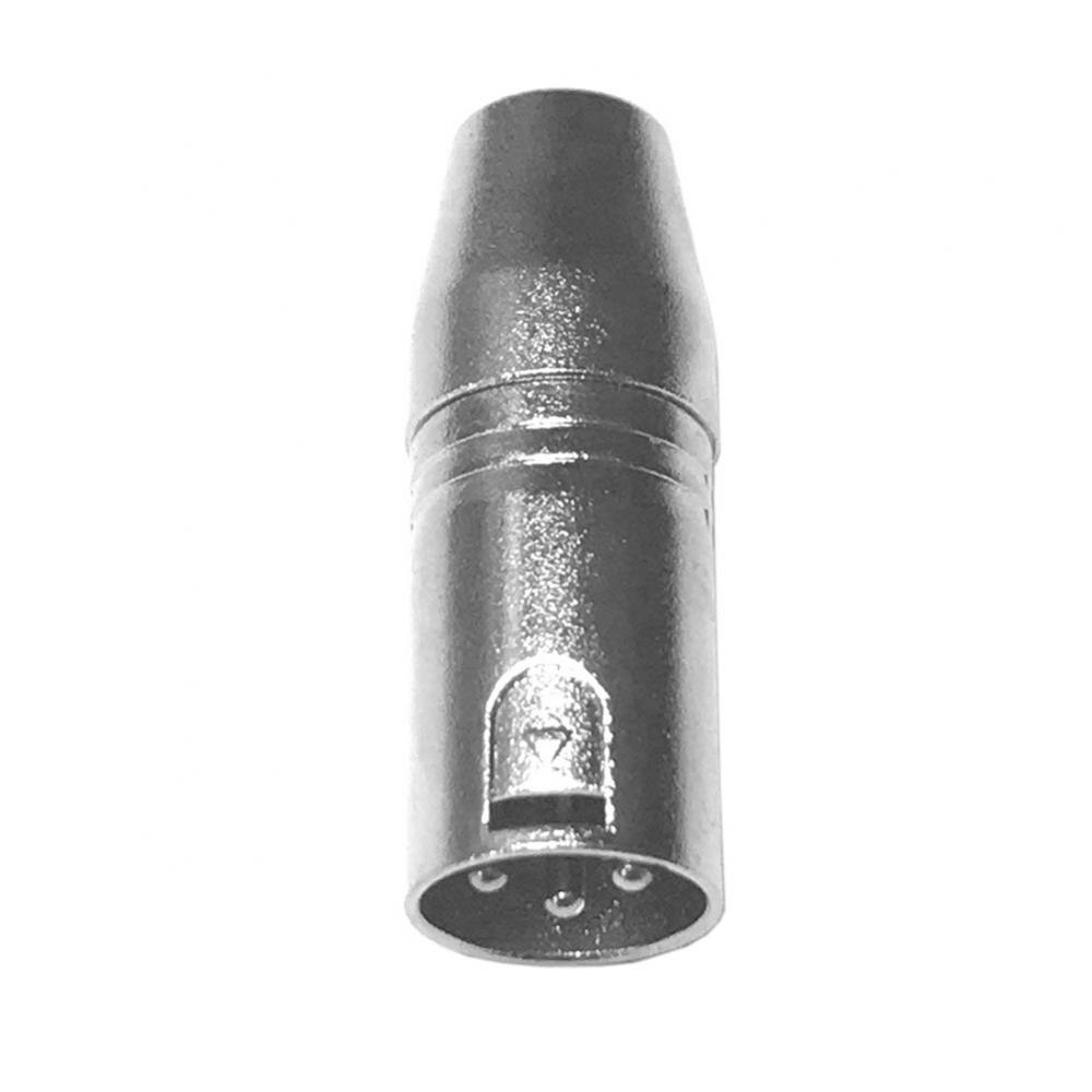 XLR 3 Pin Male Plug to 3.5mm TRS Female Jack Microphone Audio Stereo Adapter Ideal for Connecting Microphone